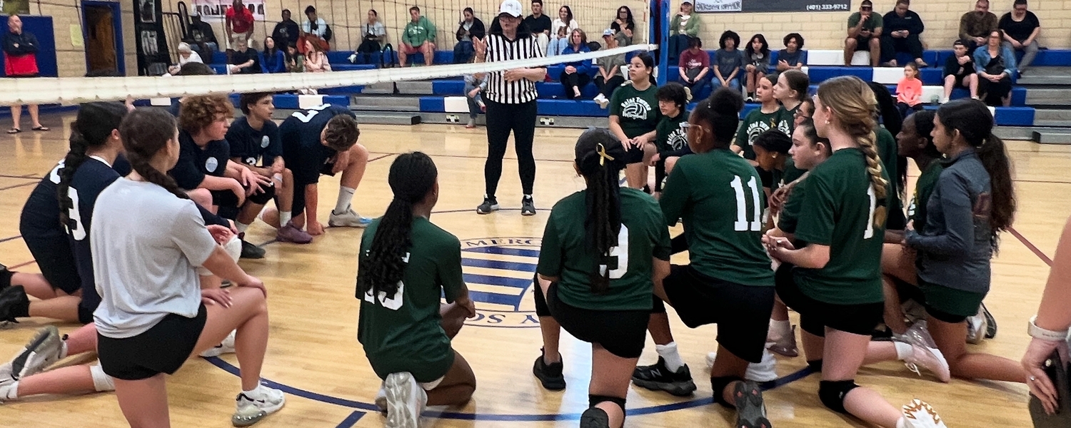 Co-Ed Middle School Volleyball Team Spring 2025